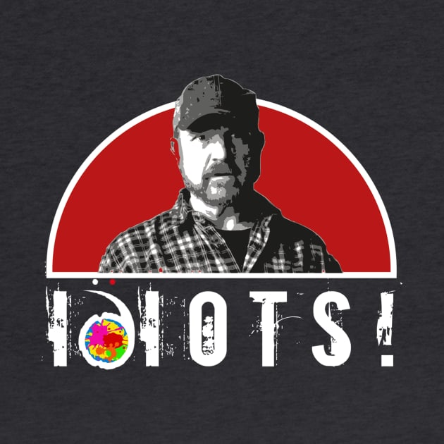 Supernatural's Bobby Singer: Idiots! by rednessdesign